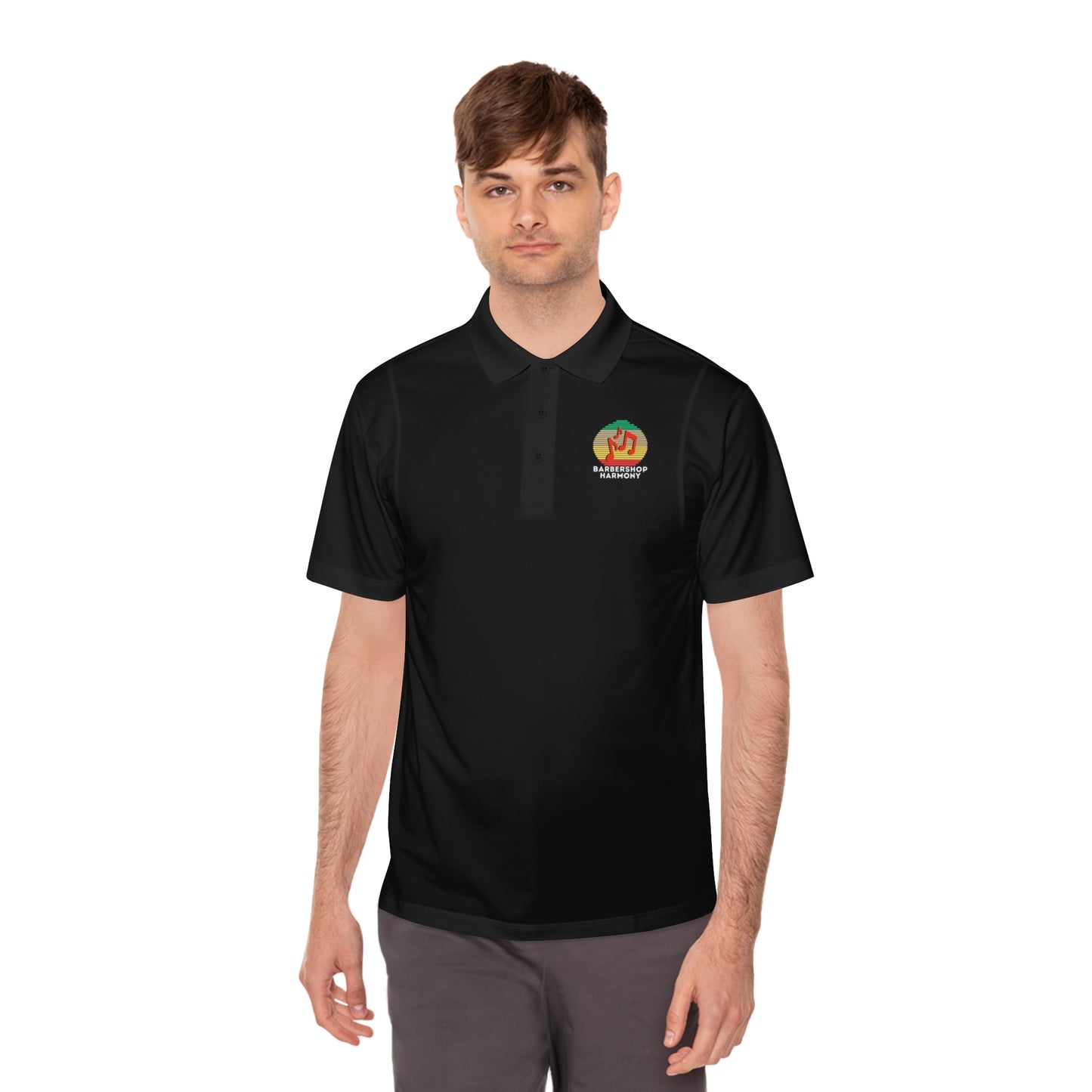 Barbershop Harmony Men's Sport Polo Shirt