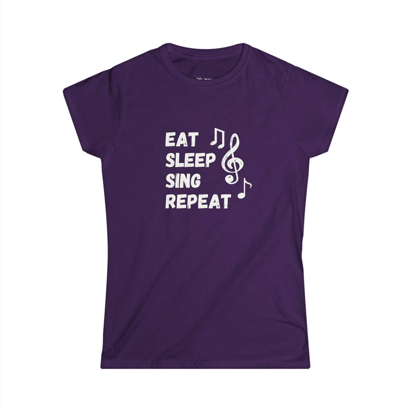 Women's  Eat, Sleep, Sing, Repeat - T-Shirt