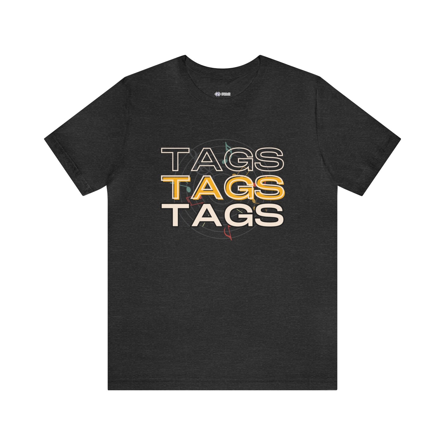 Barbershop Tags, Tags, Tags! - Short Sleeve Tee