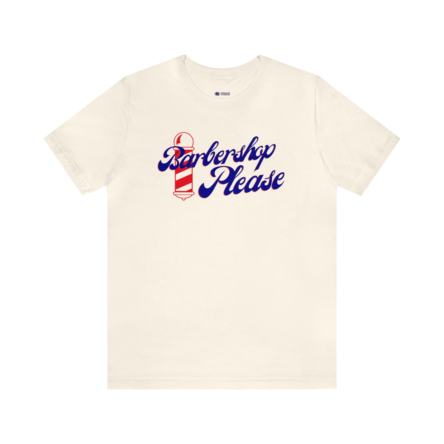 Barbershop, Please - Short Sleeve Tee