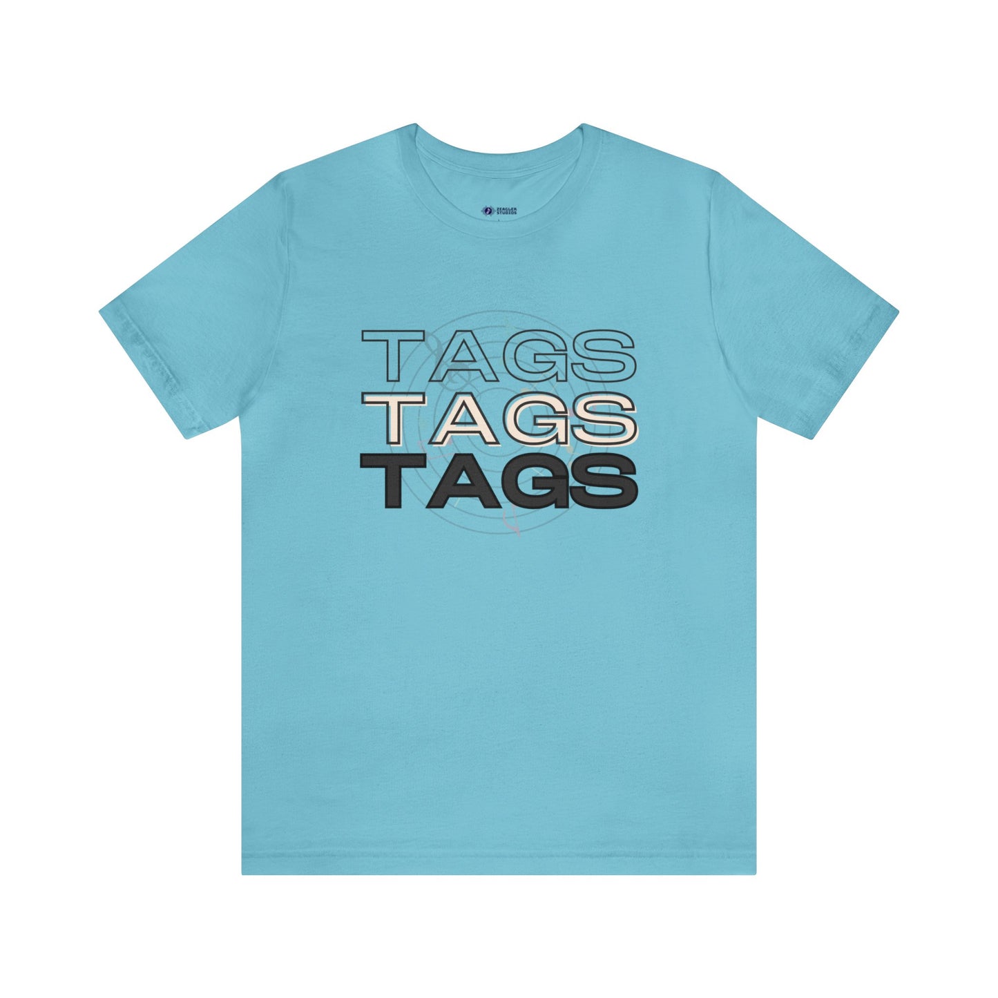 Barbershop Tags, Tags, Tags! - Short Sleeve Tee