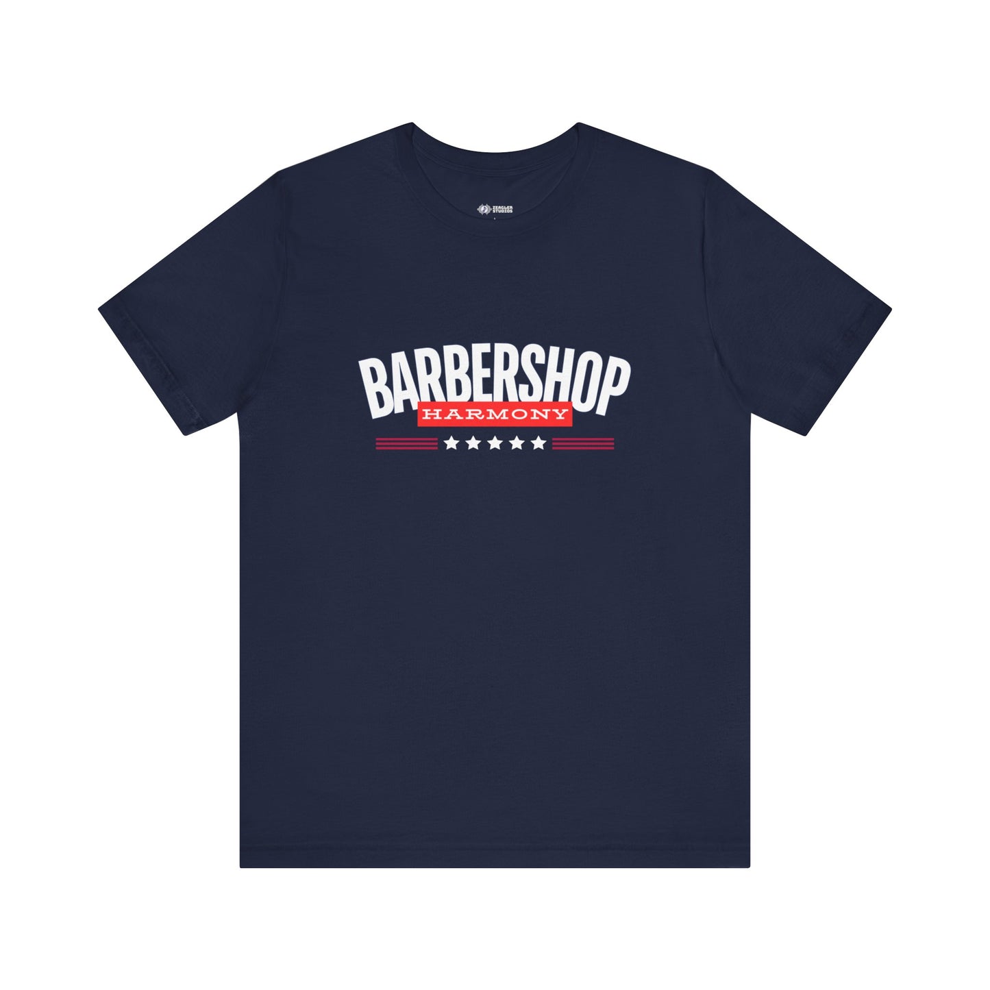 Red White & Blue Barbershop Harmony - T-Shirt