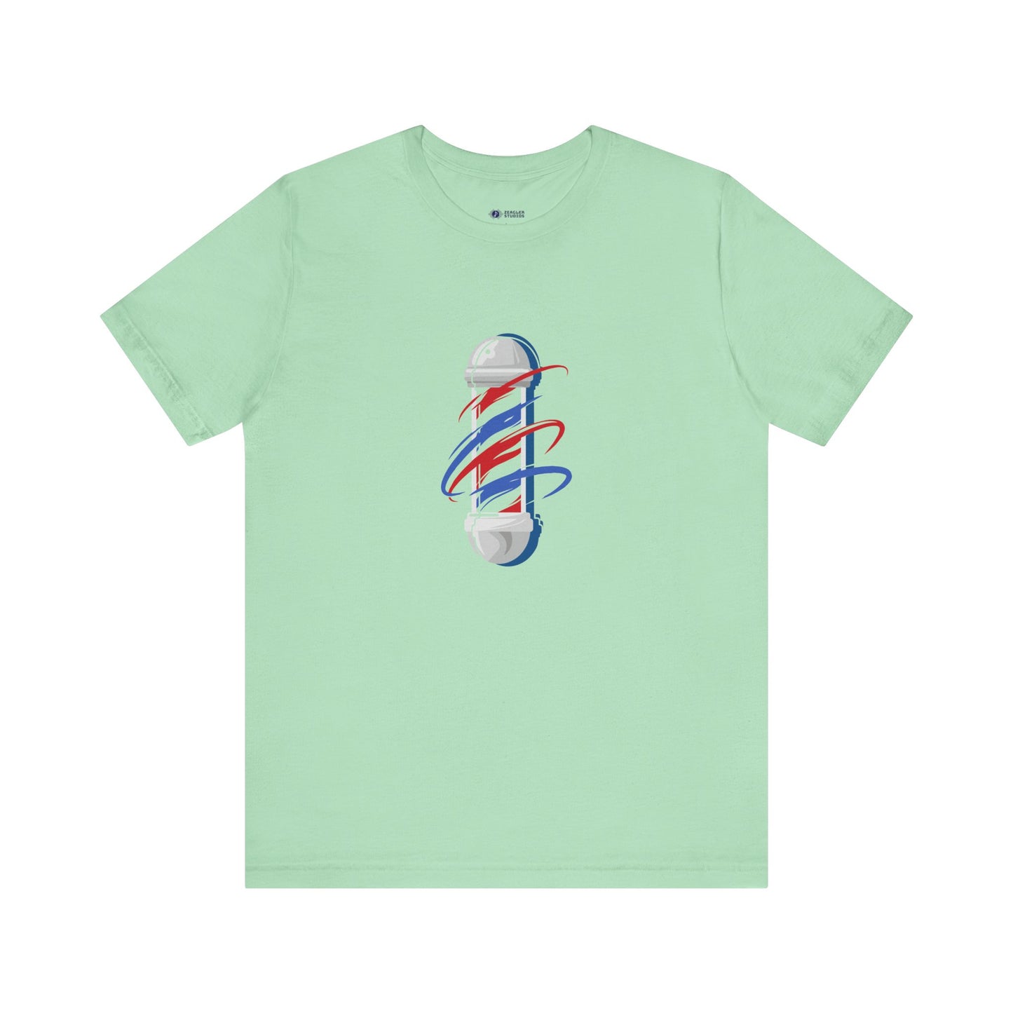 Barbershop Swoosh Short Sleeve Tee