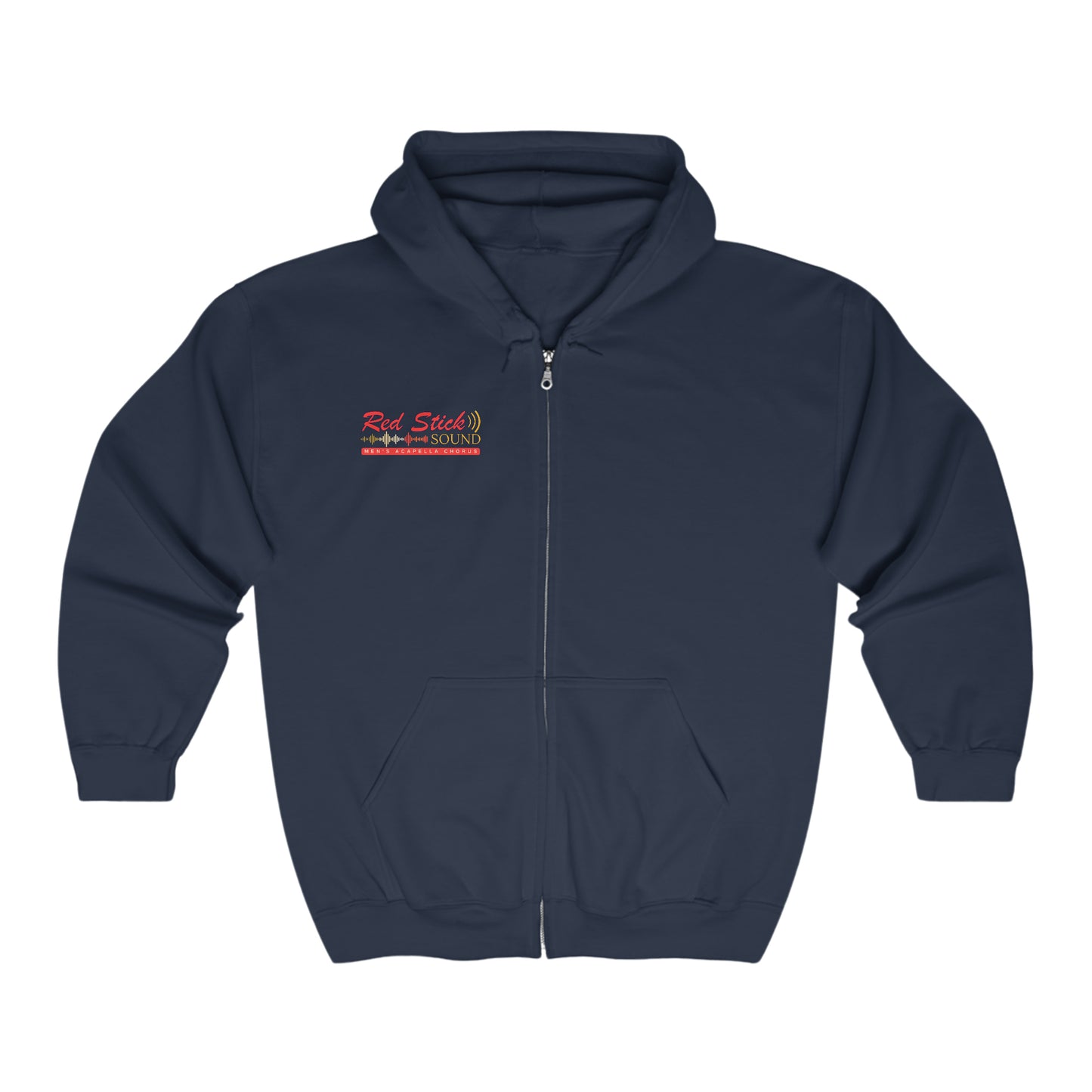 Red Stick Sound - Full Zip Hooded Sweatshirt