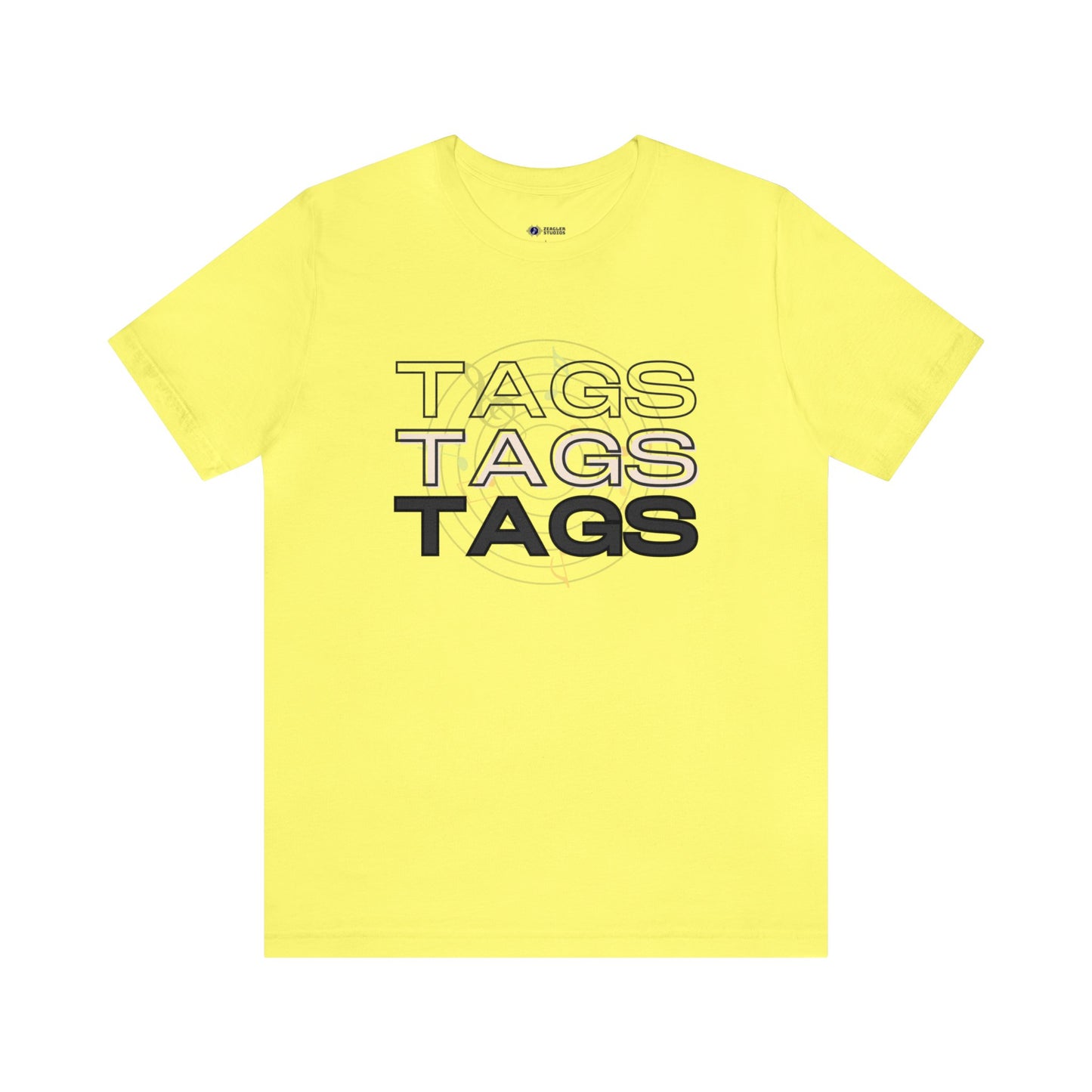 Barbershop Tags, Tags, Tags! - Short Sleeve Tee